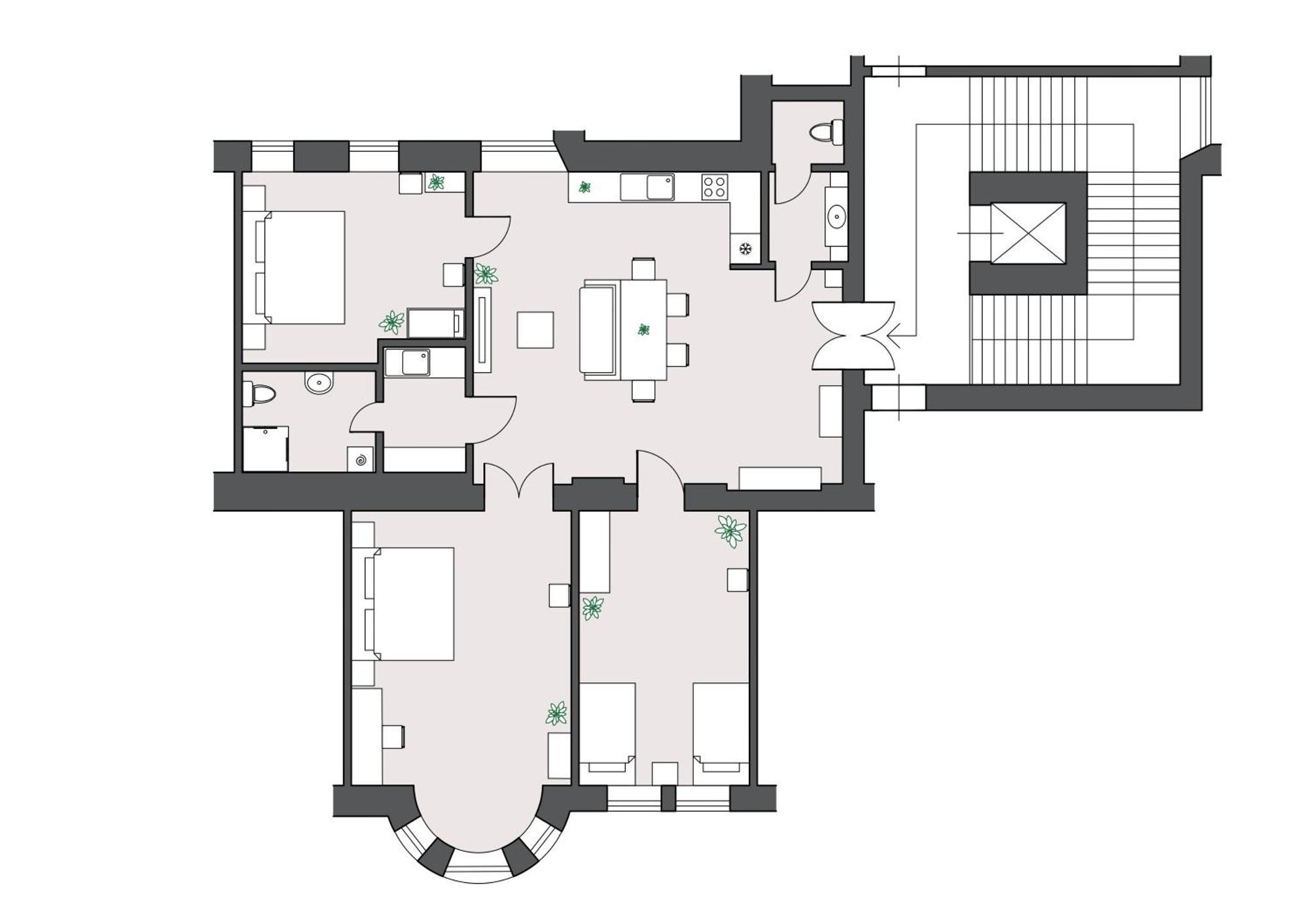 Holberg Apartment Riga Eksteriør billede